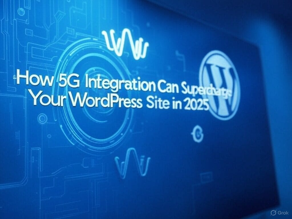 How 5G Integration Can Supercharge Your WordPress Site